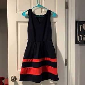 Stripe bottom dress